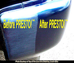 Truck bumper before and after PRESTO! PRO™